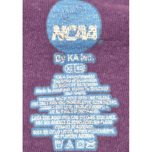 LSU Tigers NCAA men's purple gold graphic t-shirt "Bayou Bengals" sz XL football - Picture 4 of 8